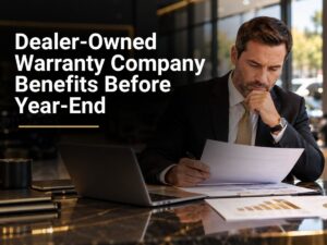 Dealer-Owned Warranty Company Benefits Before Year-End